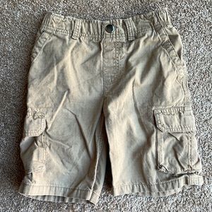 Khaki cargo shorts Sonoma life and style size 5/6 Ripstop fabric